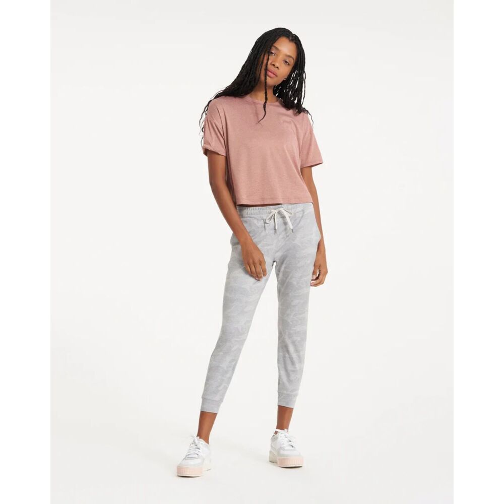Vuori Women's Performance Jogger, Pale Heather Camo, Size M - Picture 2 of 10